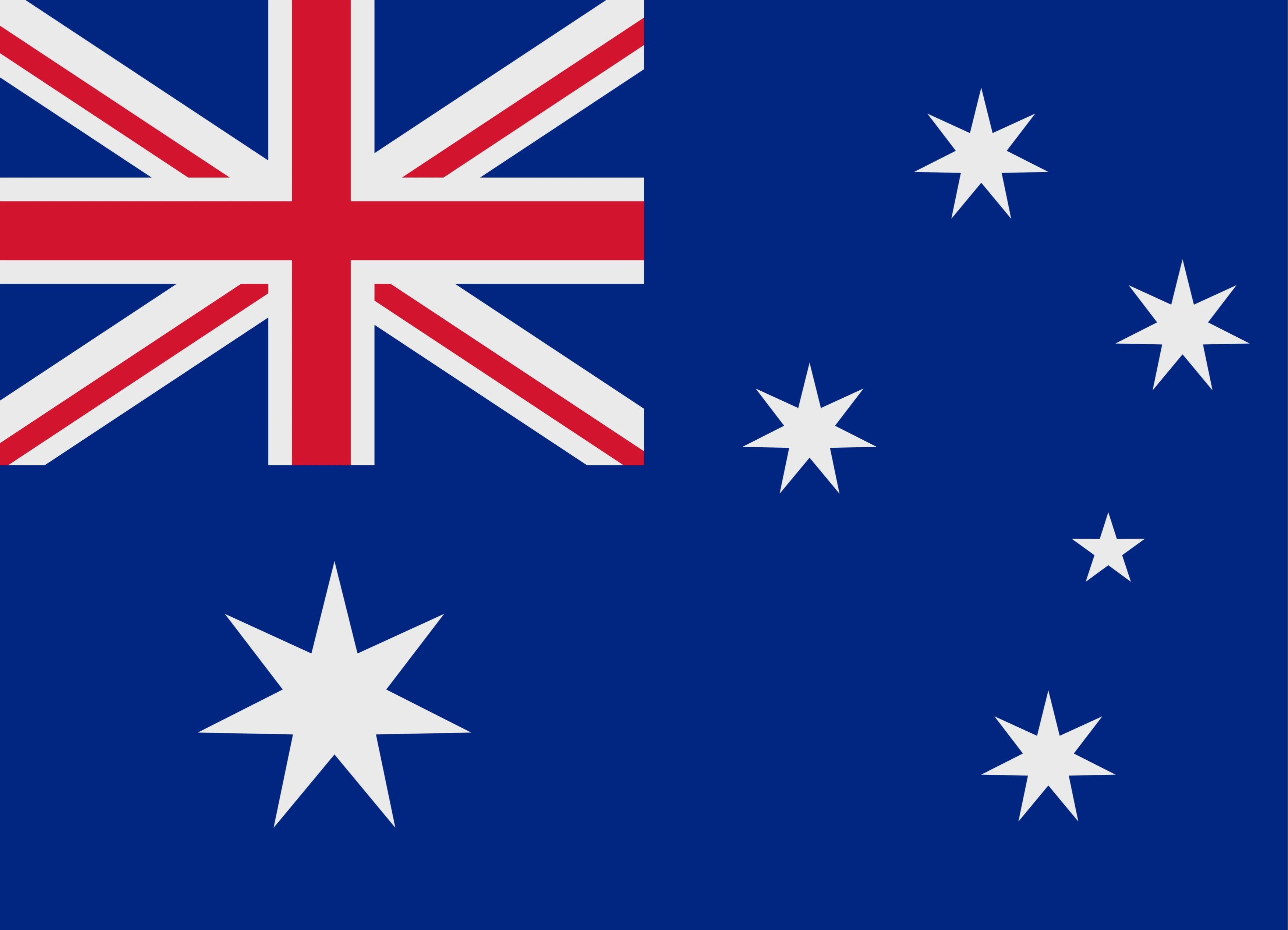 The flag of Australia