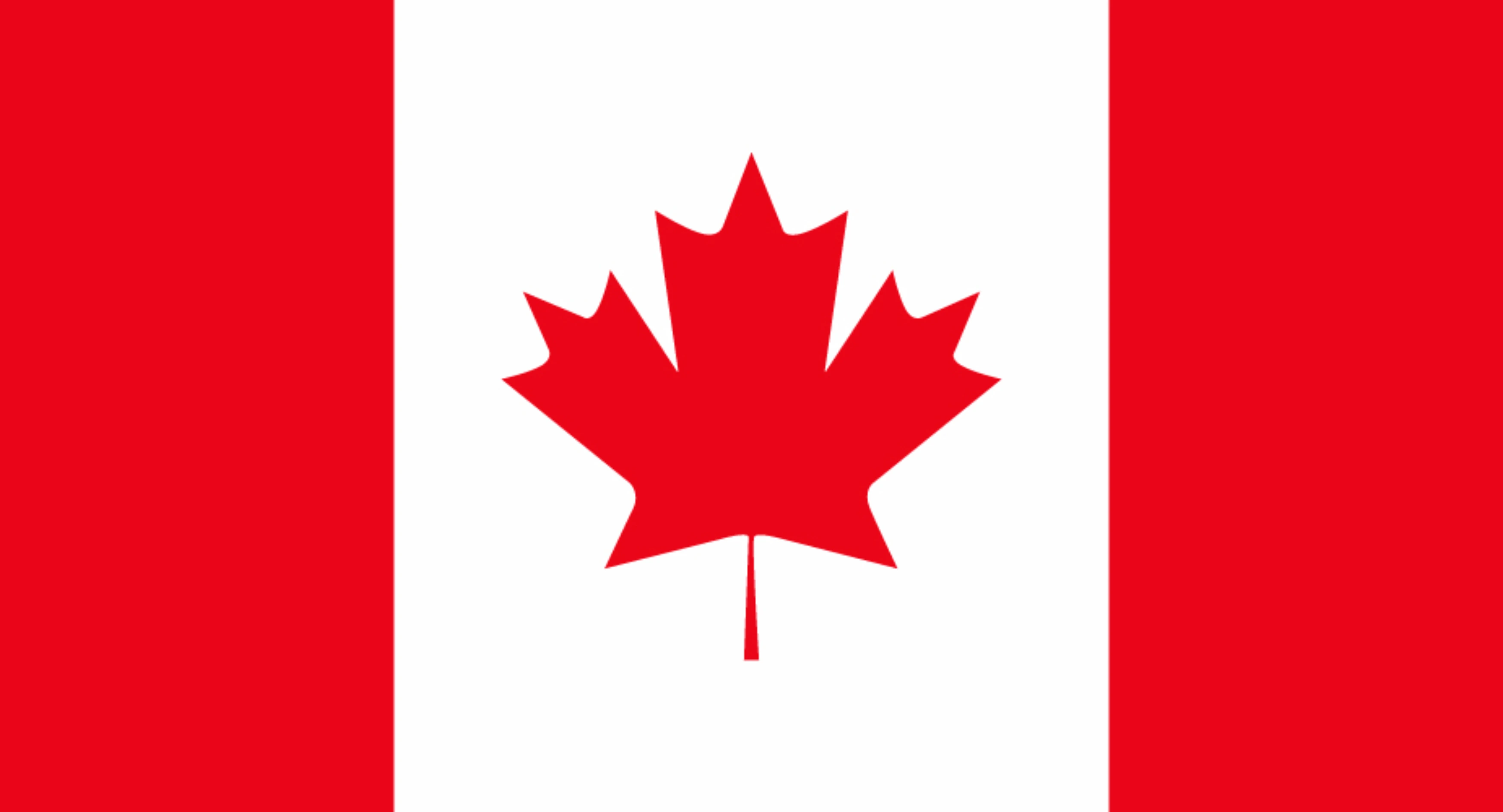 The flag of Canada