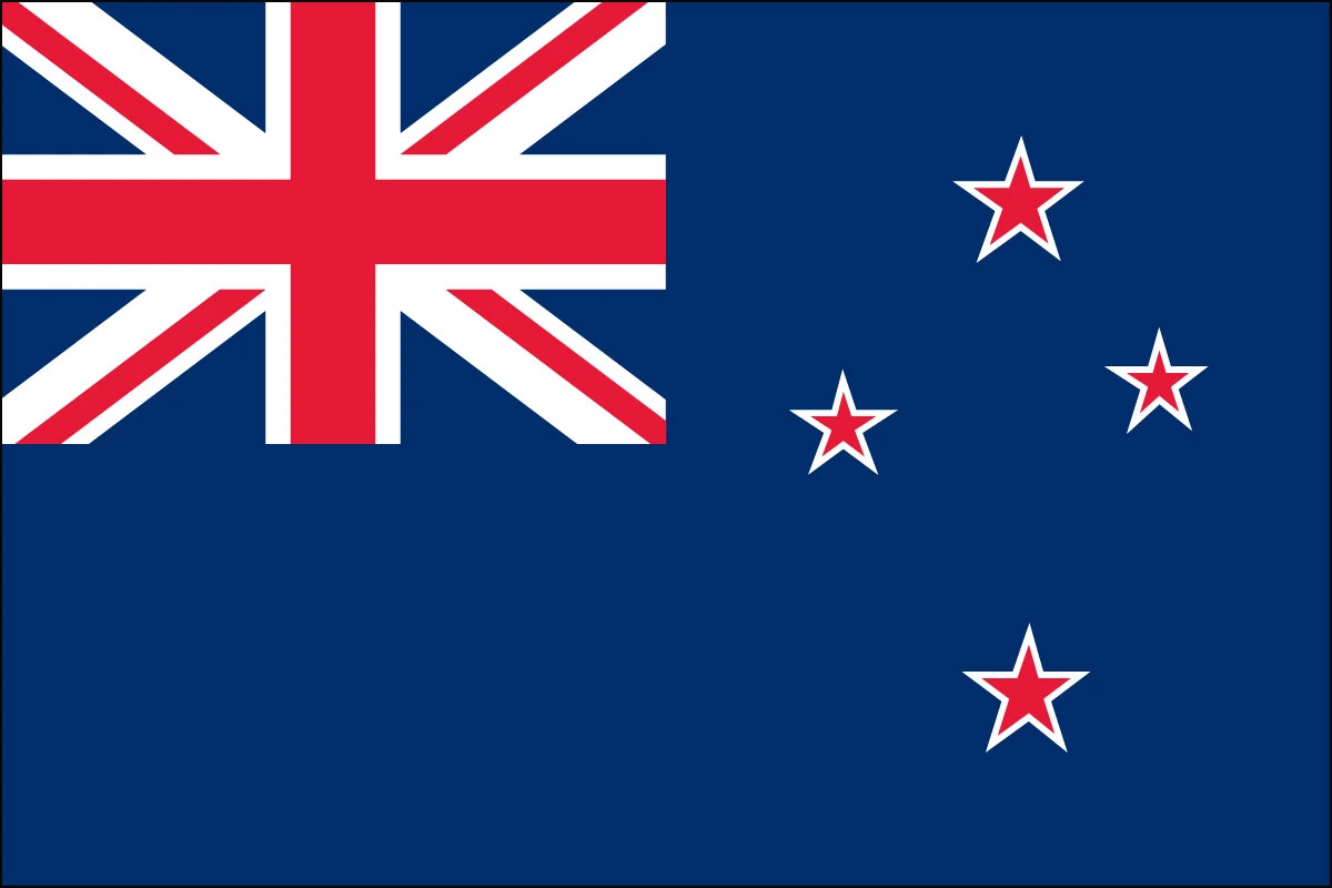 The flag of New Zealand